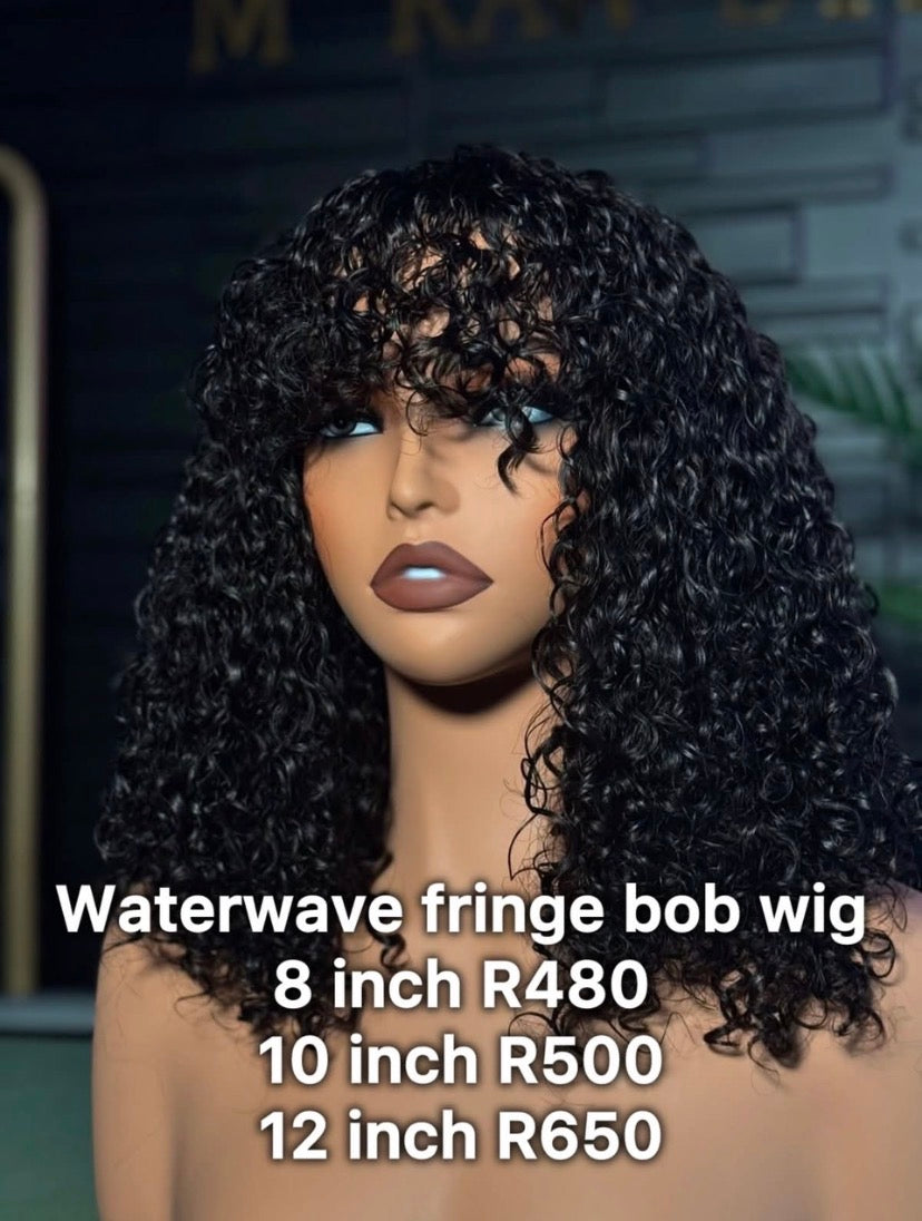 Waterwave fringe bob