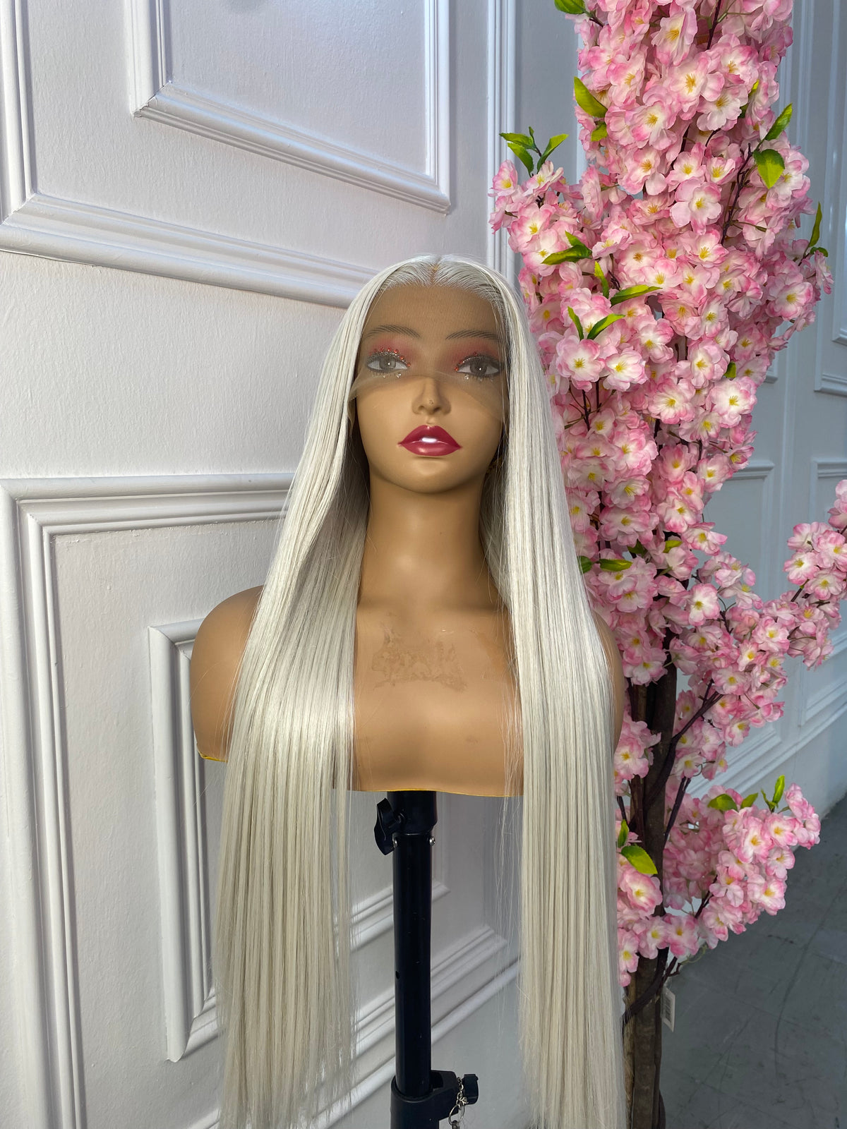 Full frontal grey HD lace