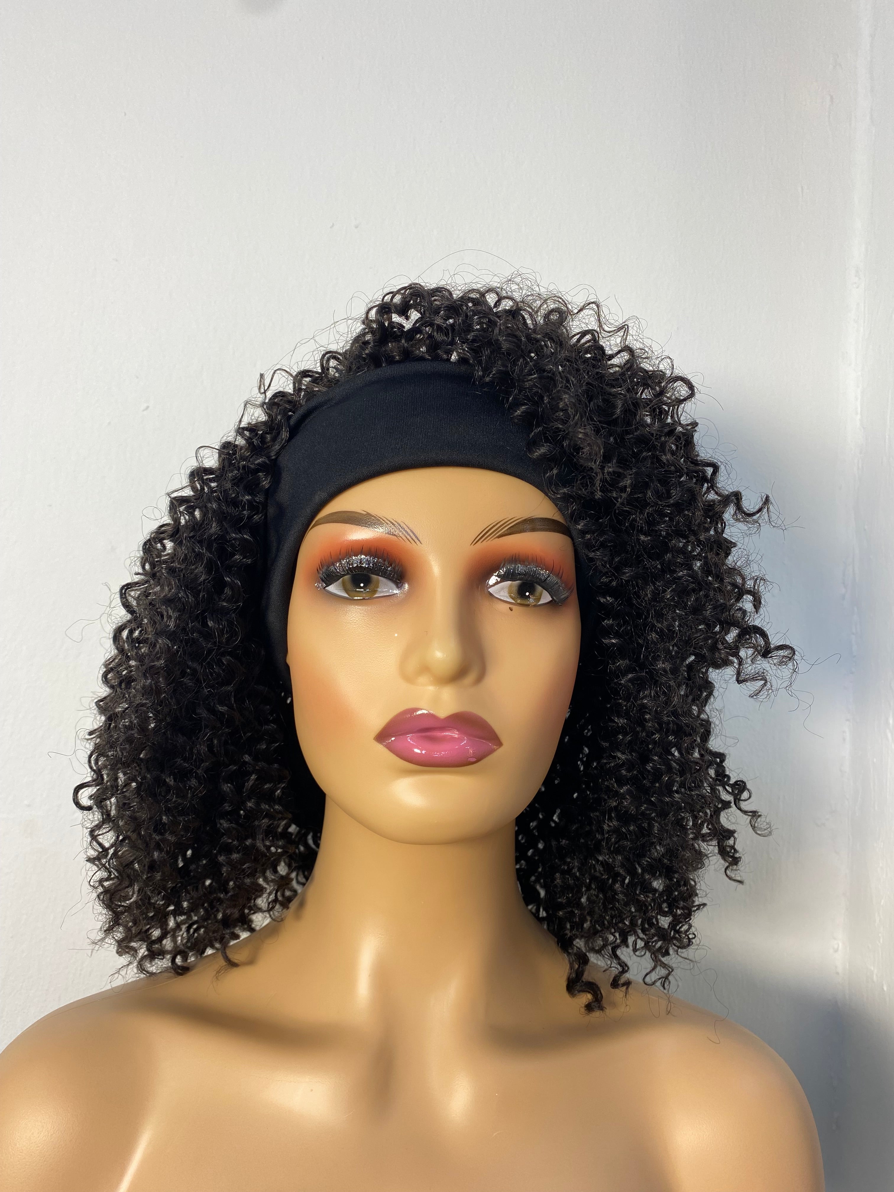 14” Jerry curls headband