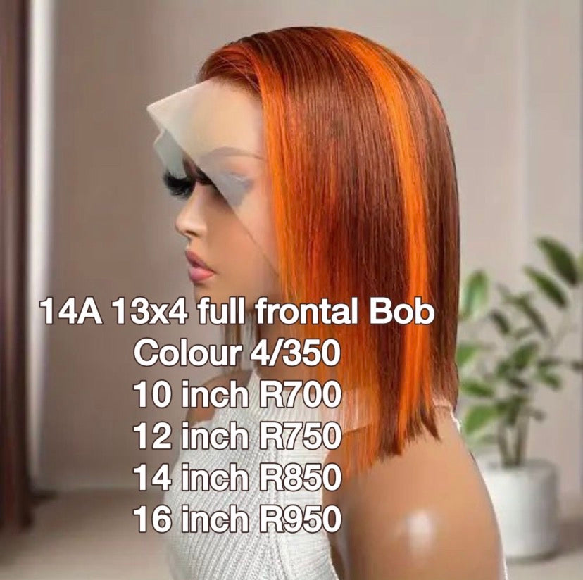 13x4 full frontal bob