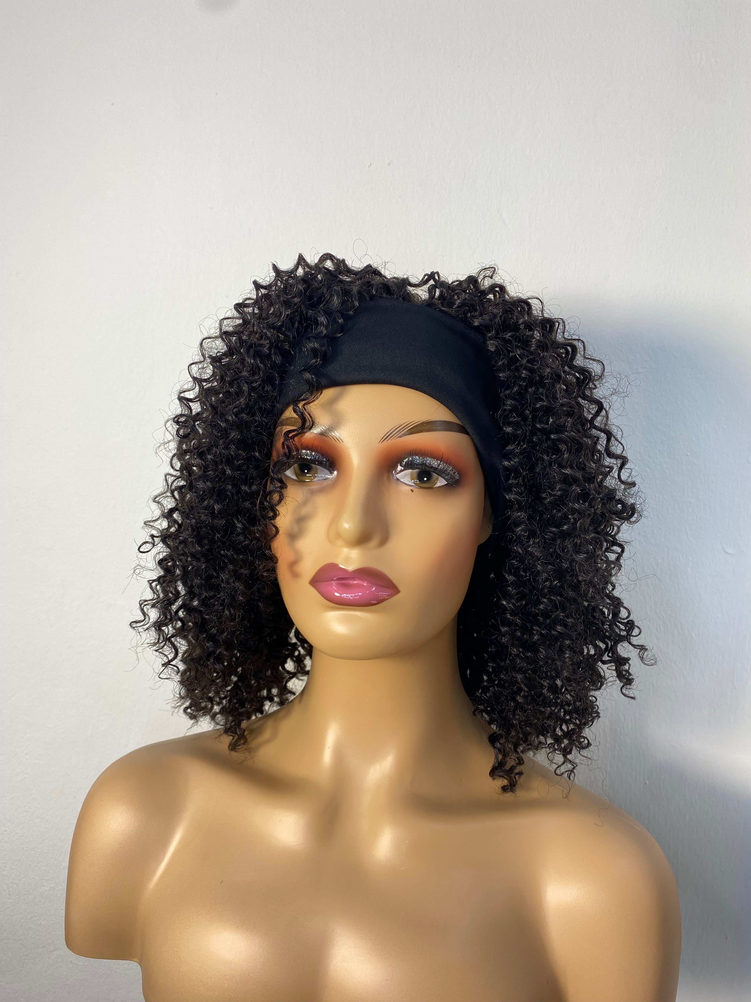 14” Jerry curls headband