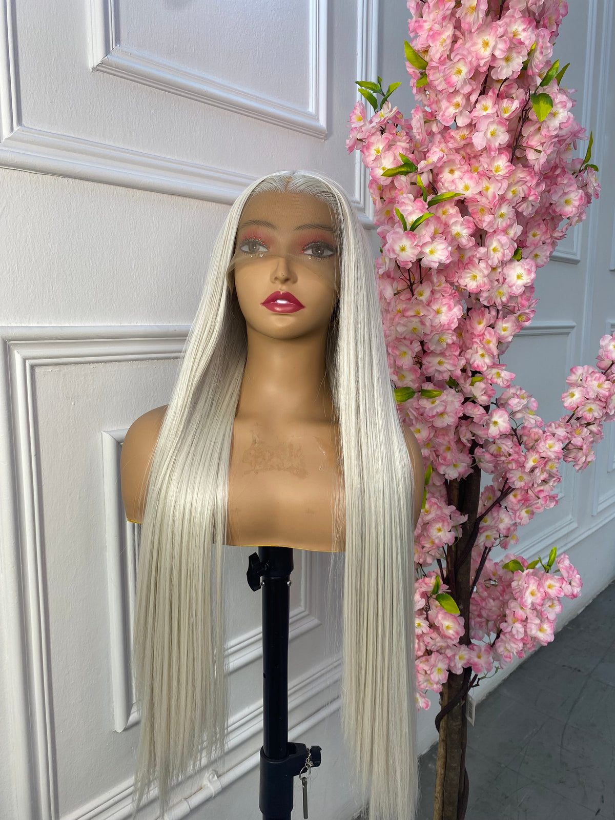 Full frontal grey HD lace